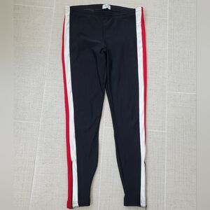 Pearl Izumi Technical Wear Biking Racing Pants, Black, Red, White Wm's XL, EUC